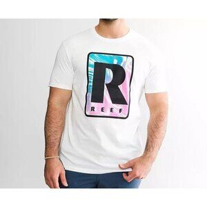 Reef Mens Graphic Short Sleeve Tidus T Shirt. Size XL. New With Tags